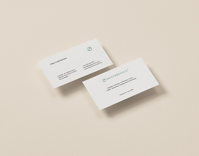 Розробка фірмового стилю для платформи Mastervoice