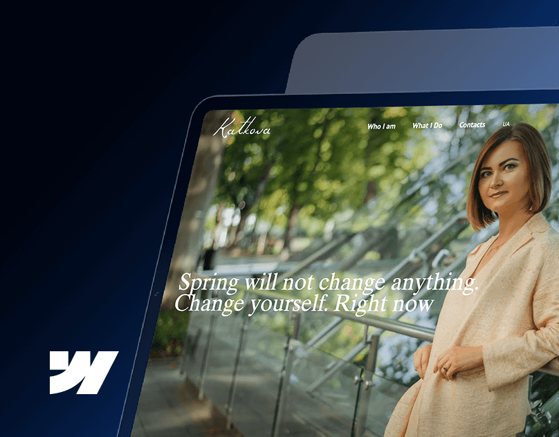 Розробка лендінгу Webflow для високої конверсії